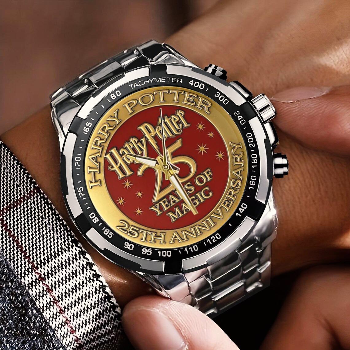 Harry Potter 25th Anniversary Stainless Steel Watch