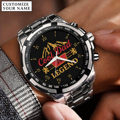Personalized Father's Day Cool Dad The Legend Watch