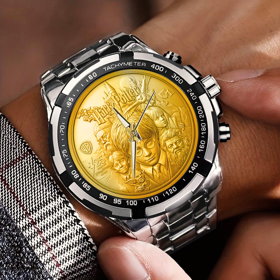 Harry Potter 25th Anniversary Stainless Steel Watch