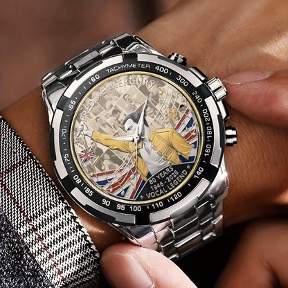 Freddie Mercury Stainless Steel Watch