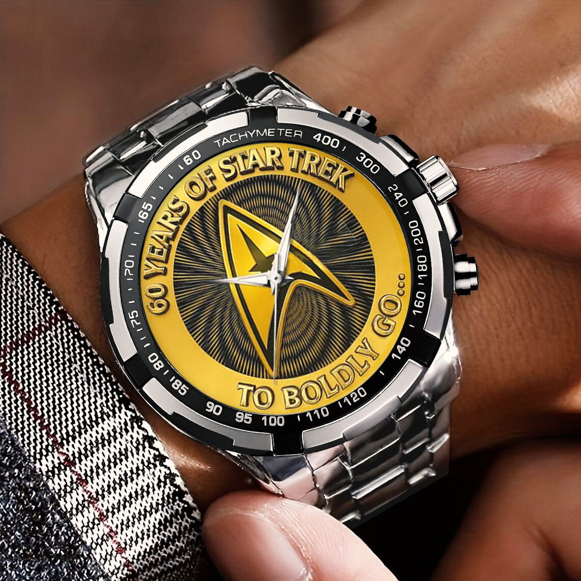 Star Trek 60th Anniversary Stainless Steel Watch