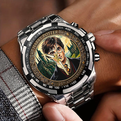 Harry Potter 25th Anniversary Stainless Steel Watch