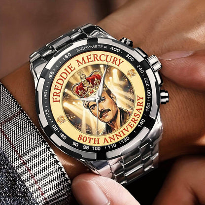 Freddie Mercury Stainless Steel Watch
