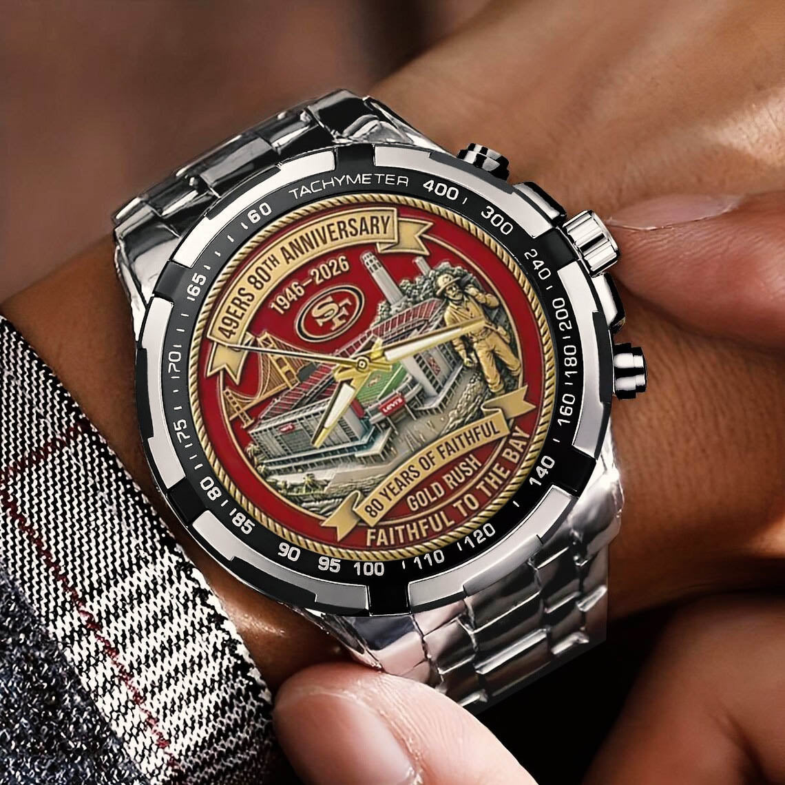 San Francisco 49ers 80th Anniversary Watch