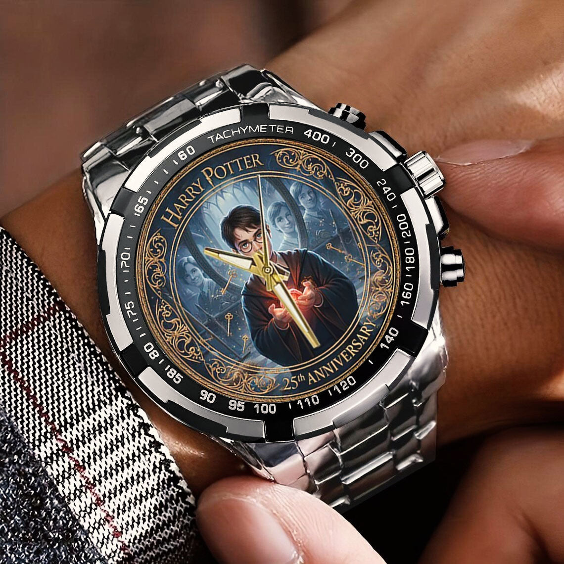 Harry Potter 25th Anniversary Stainless Steel Watch