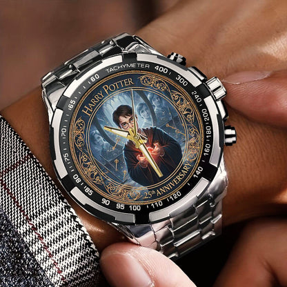 Harry Potter 25th Anniversary Stainless Steel Watch