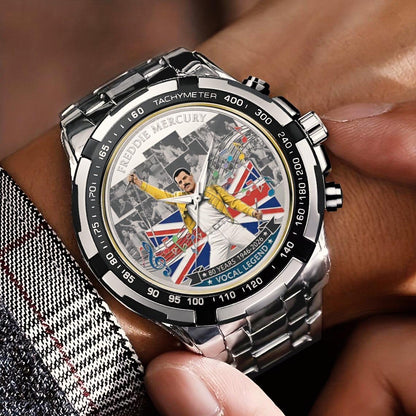 Freddie Mercury Stainless Steel Watch