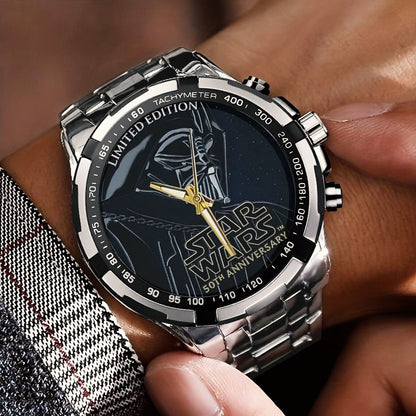 Star Wars 50th Anniversary Stainless Steel Watch