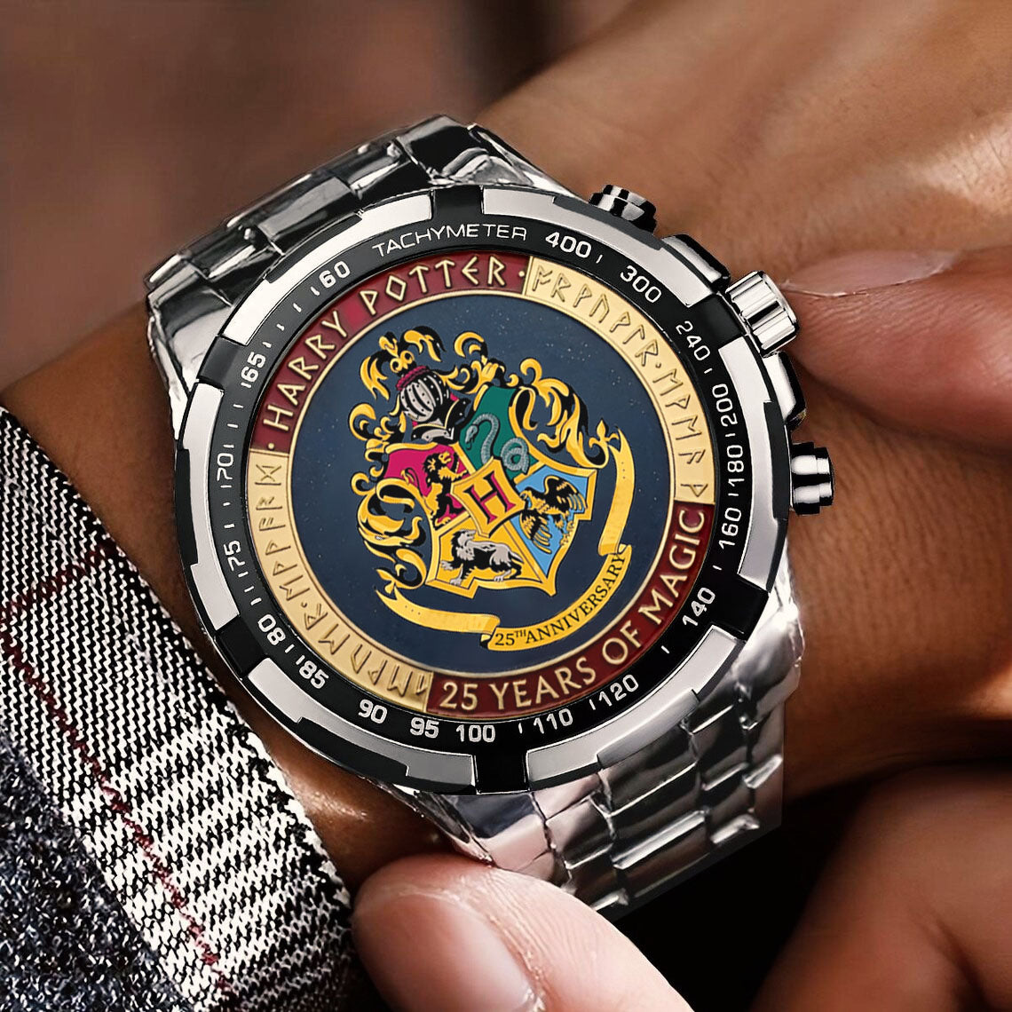 Harry Potter 25th Anniversary Stainless Steel Watch