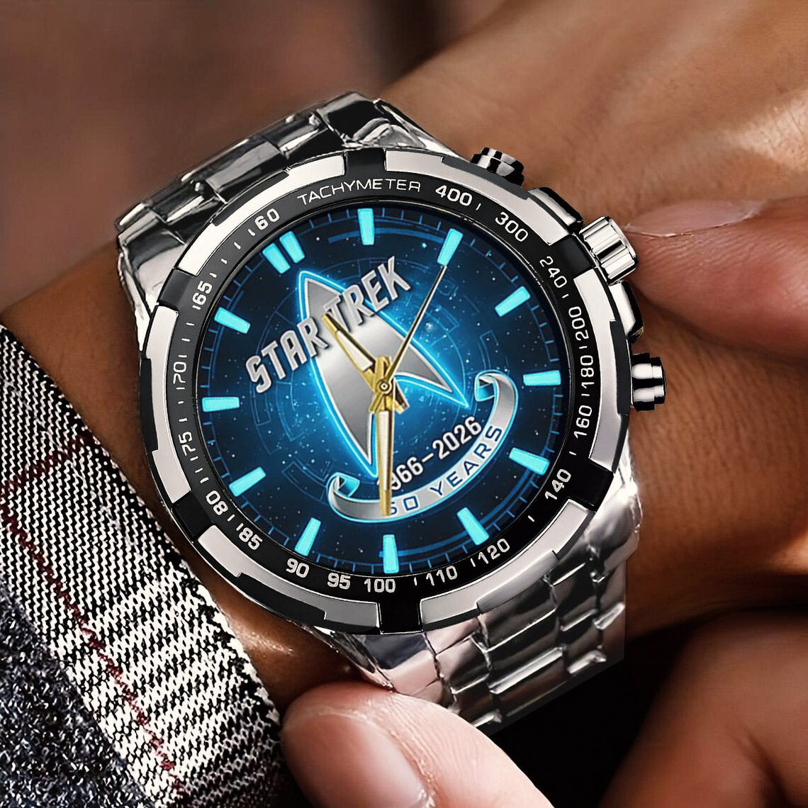 Star Trek 60th Anniversary Stainless Steel Watch