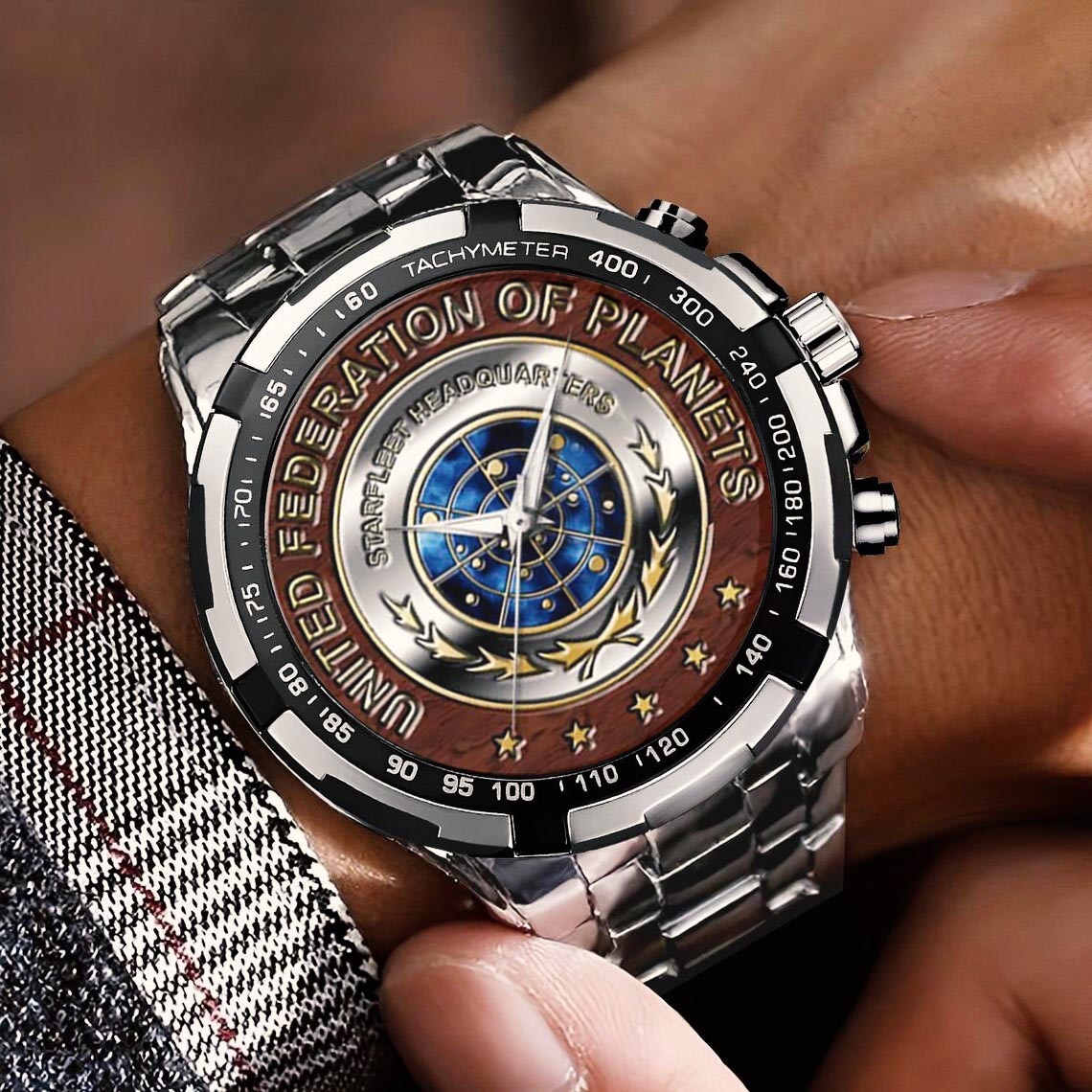 Star Trek 60th Anniversary Stainless Steel Watch