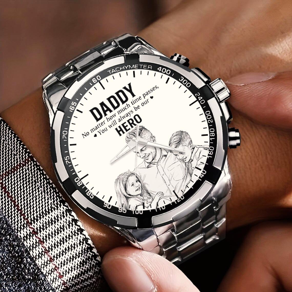 Father's Day Hero Husband Daddy Grandpa Limited Edition Watch