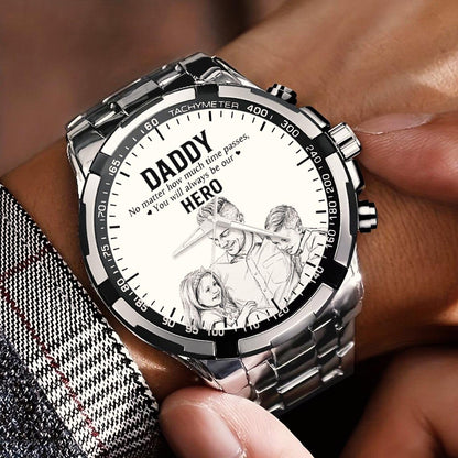 Father's Day Hero Husband Daddy Grandpa Limited Edition Watch