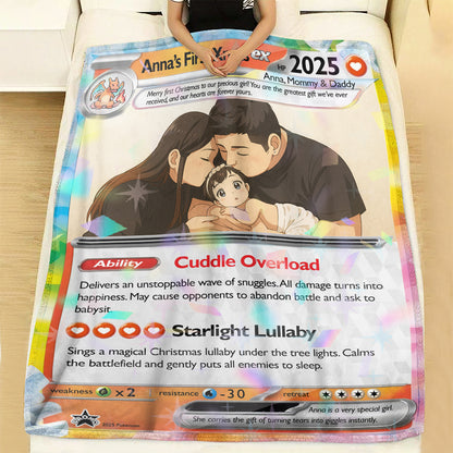 Personalized PKM Photo Art Blanket - Family Edition