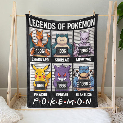 Legends Of PKM Fleece Blanket
