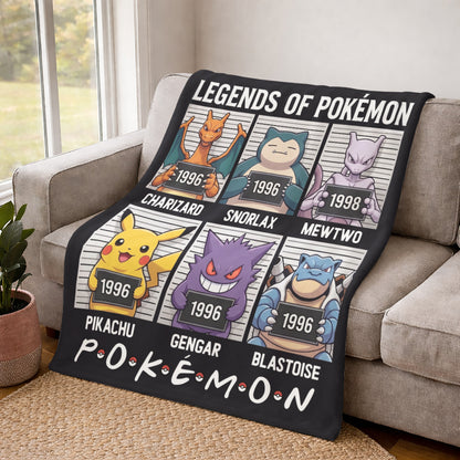 Legends Of PKM Fleece Blanket
