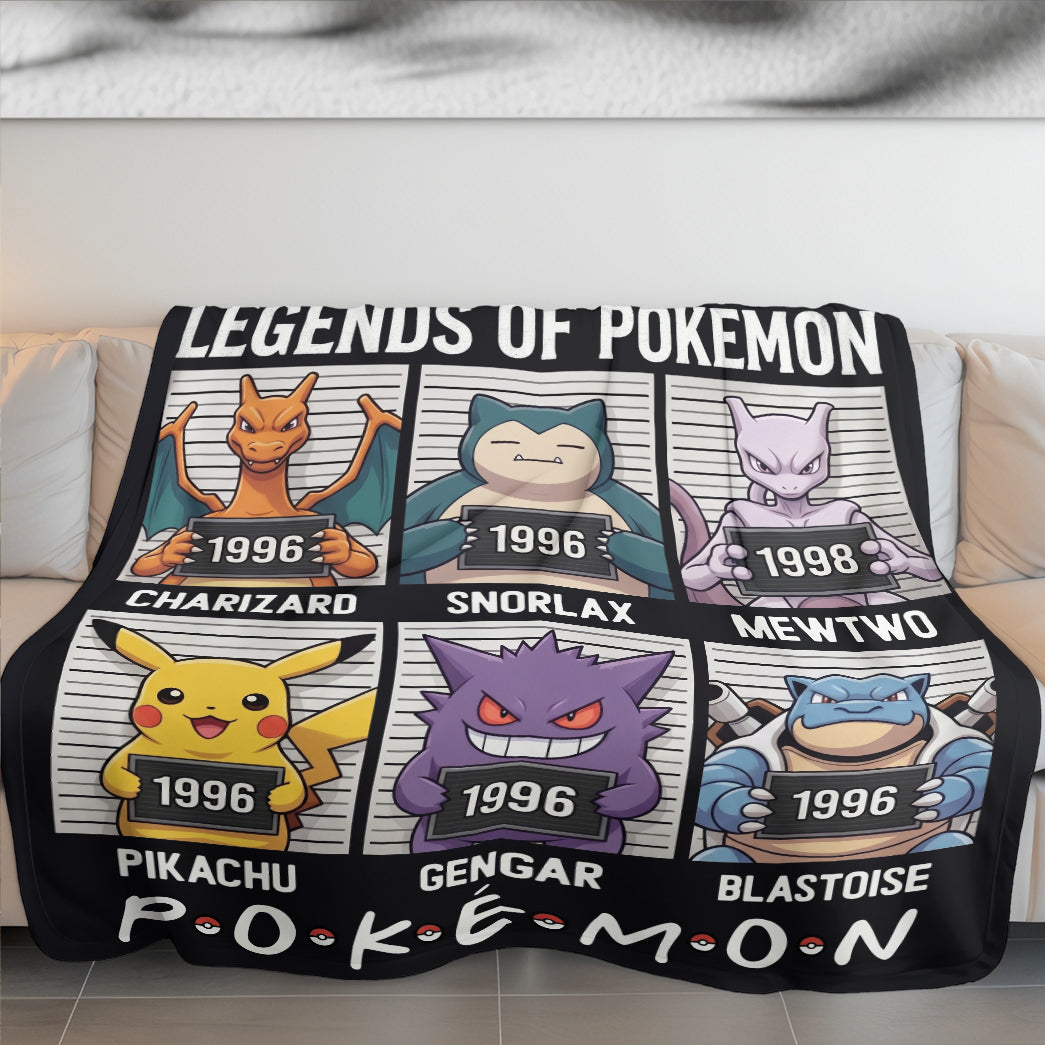 Legends Of PKM Fleece Blanket