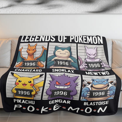 Legends Of PKM Fleece Blanket