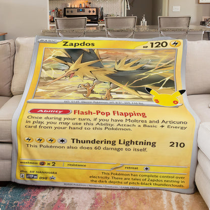 PKM Zados Custom Fleece Printed Blanket