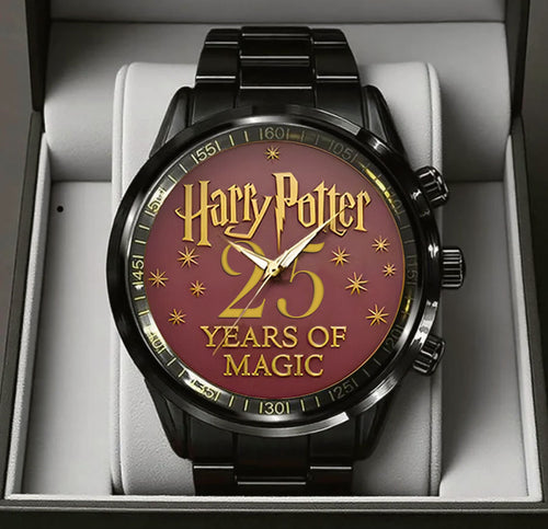 Harry Potter 25th Anniversary Steel Watch