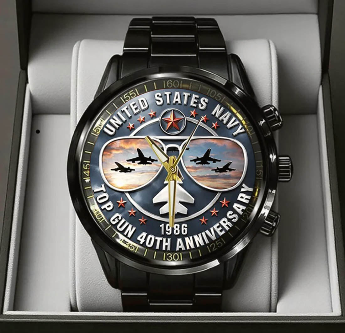 Top Gun 40th Stainless Steel Watch