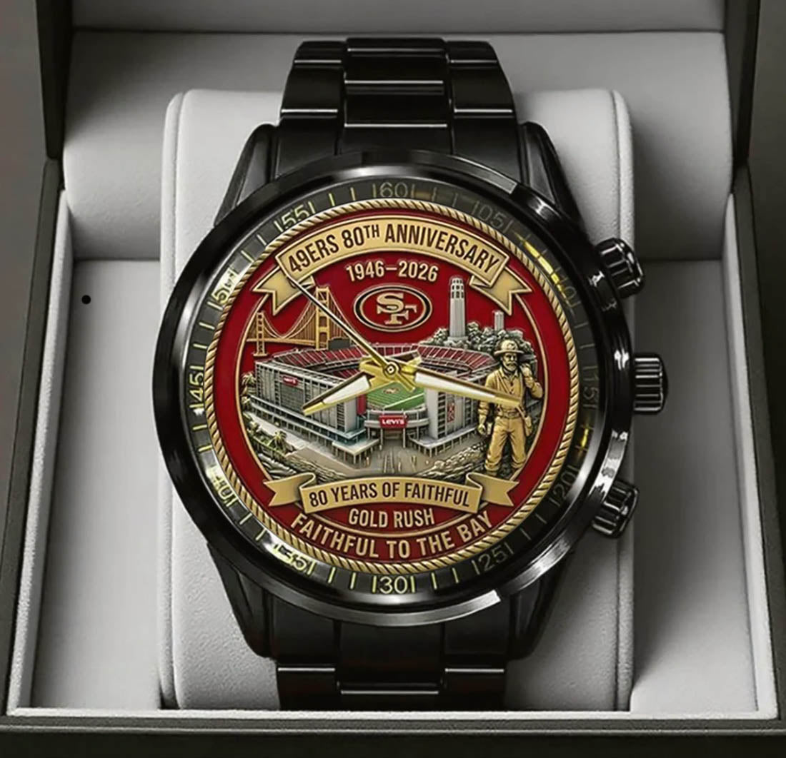 San Francisco 49ers 80th Anniversary Watch