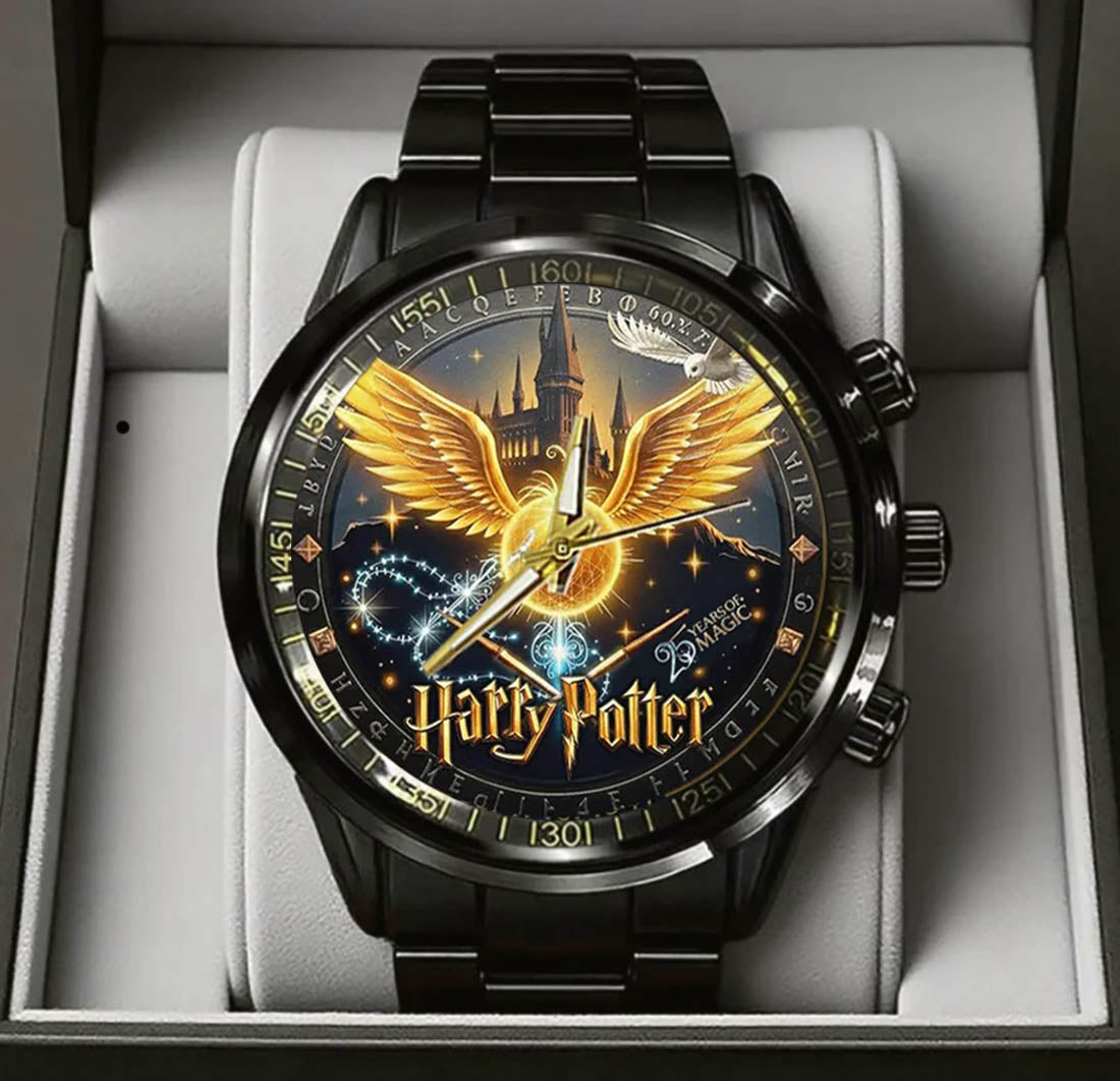Harry Potter 25th Anniversary Stainless Steel Watch