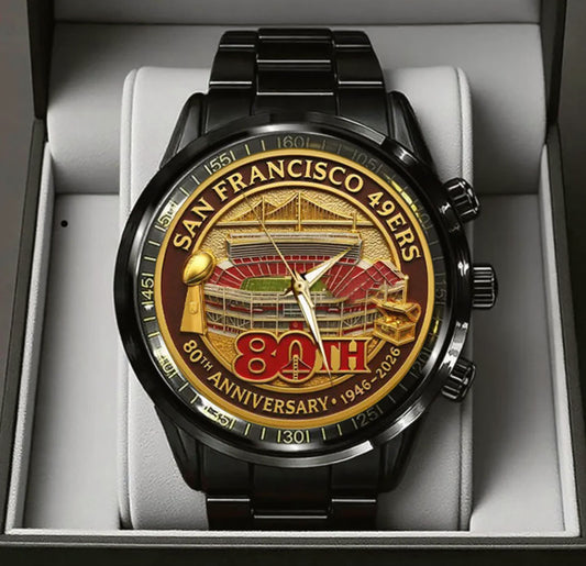 San Francisco 49ers 80th Anniversary 2026 Watch