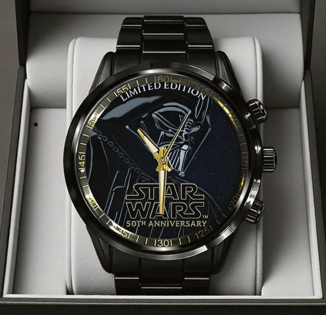 Star Wars 50th Anniversary Stainless Steel Watch