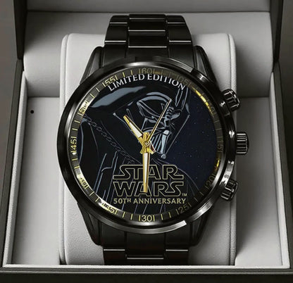 Star Wars 50th Anniversary Stainless Steel Watch