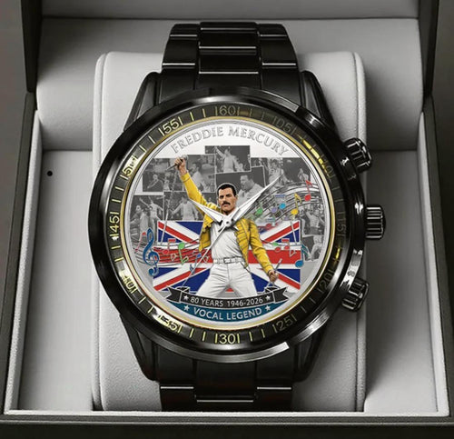 Freddie Mercury Stainless Steel Watch