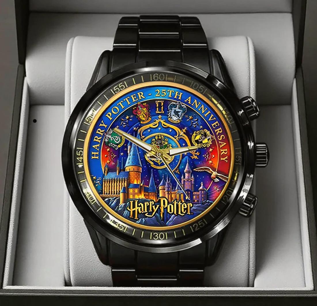 Harry Potter 25th Anniversary Stainless Steel Watch