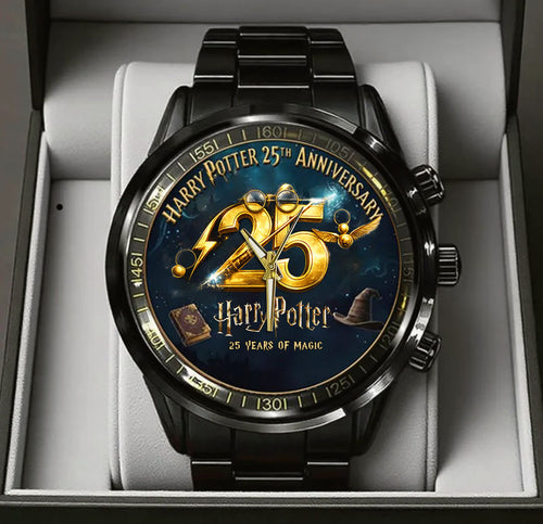 Harry Potter 25th Anniversary Steel Watch