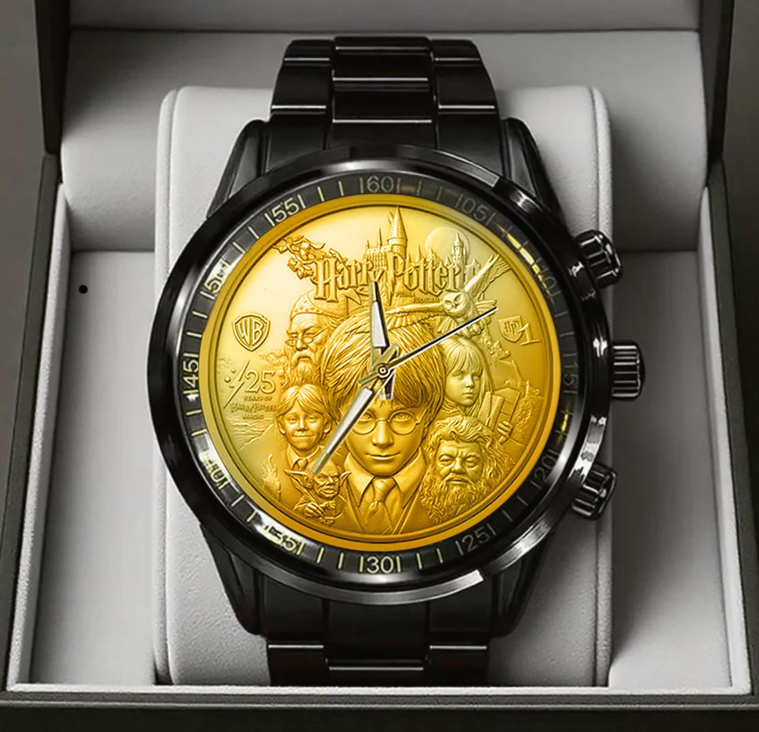 Harry Potter 25th Anniversary Stainless Steel Watch