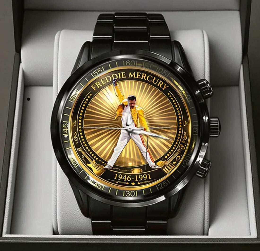 Freddie Mercury Stainlesss Steel Watch