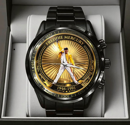 Freddie Mercury Stainlesss Steel Watch