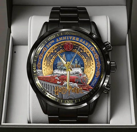 Harry Potter 25th Anniversary Stainless Steel Watch