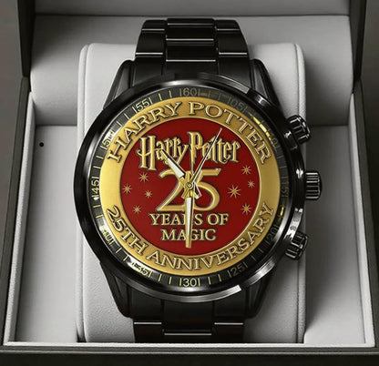 Harry Potter 25th Anniversary Stainless Steel Watch