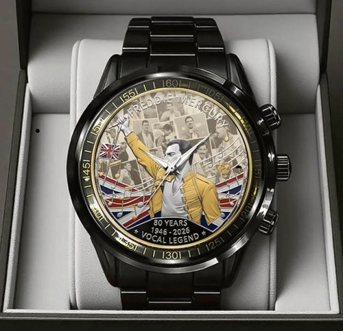 Freddie Mercury Stainless Steel Watch