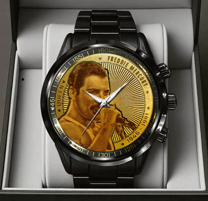 Freddie Mercury Stainless Steel Watch