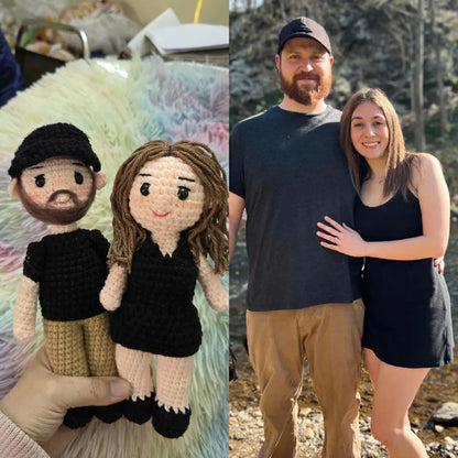 Personalized Crochet Dolls – Look-Alike Mini You from Your Photo