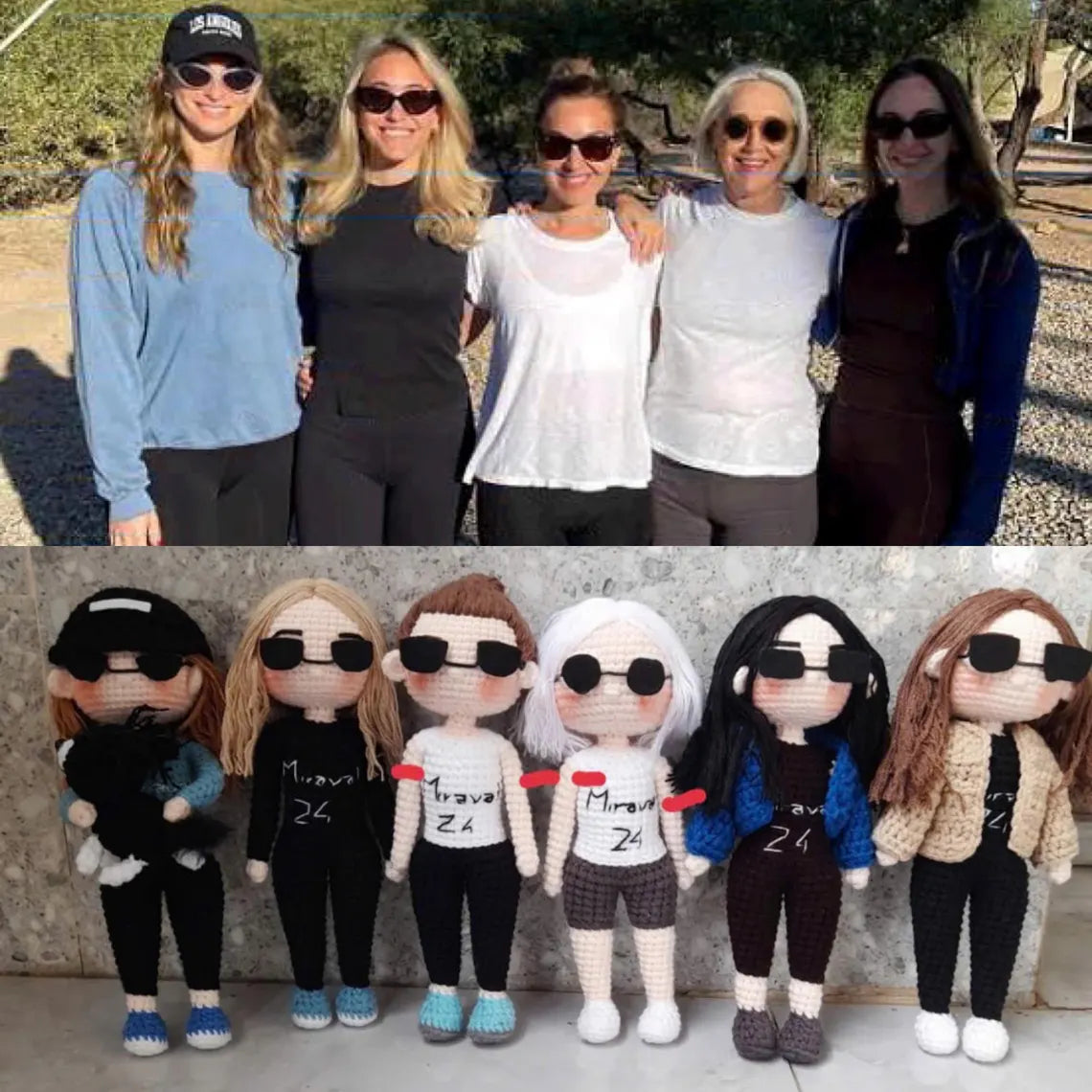 Personalized Crochet Dolls – Look-Alike Mini You from Your Photo
