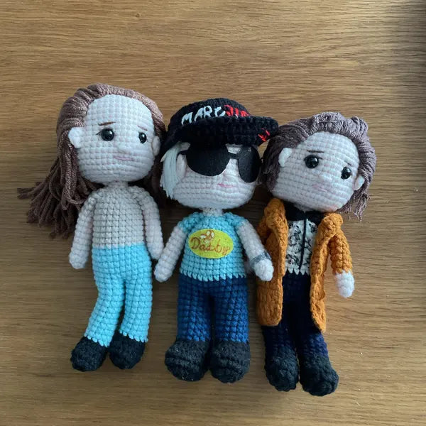Personalized Crochet Dolls – Look-Alike Mini You from Your Photo