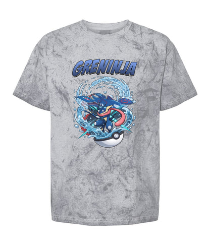 PKM Greninja Printed Graphic Sweatshirt T-Shirt