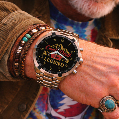 Personalized Father's Day Cool Dad The Legend Watch