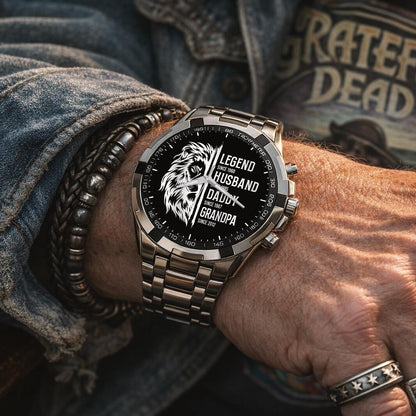 Father's Day Legend Husband Daddy Grandpa Limited Edition Watch