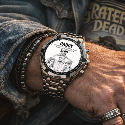 Father's Day Hero Husband Daddy Grandpa Limited Edition Watch