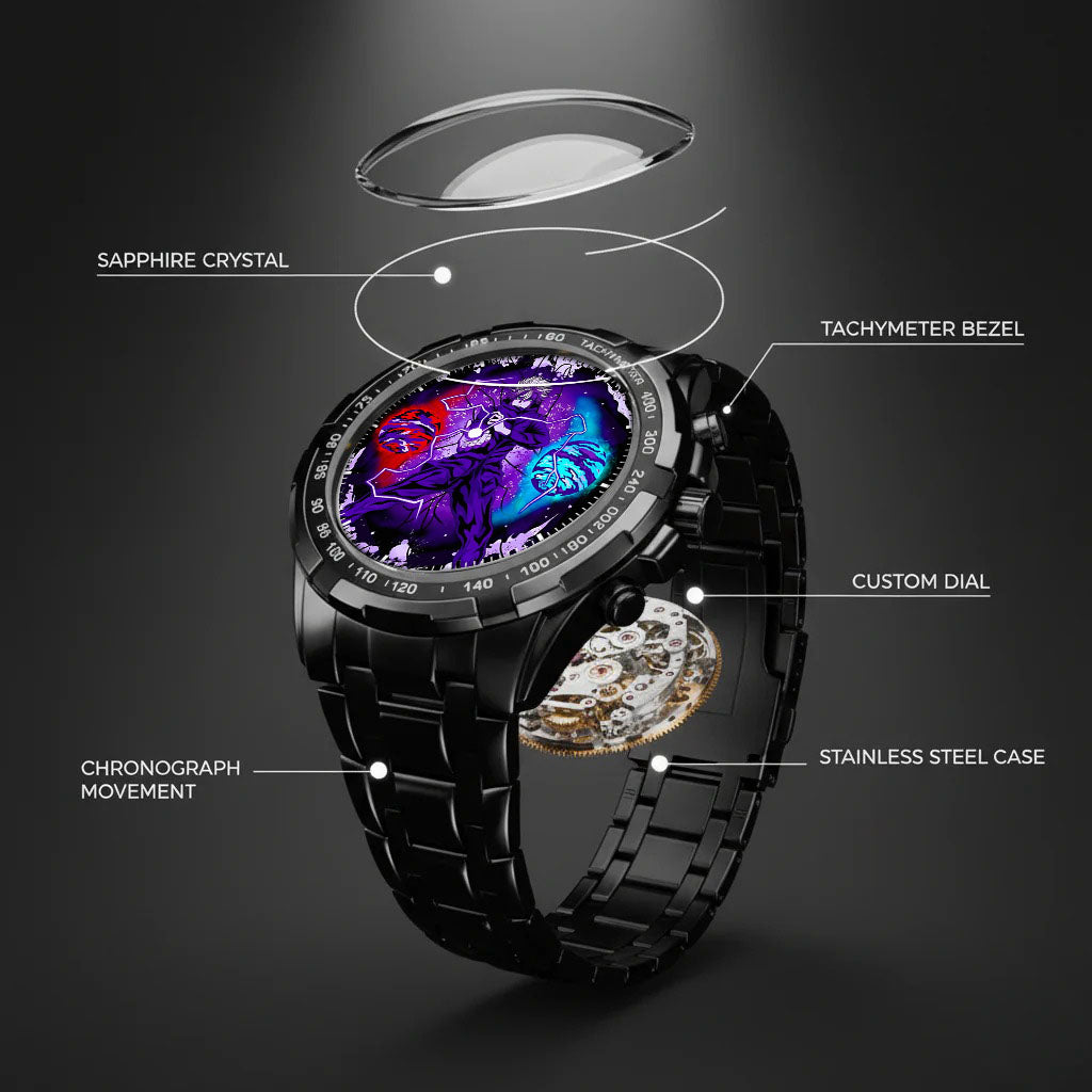 Anime JJK Gojo Satoru Art Custom Watch