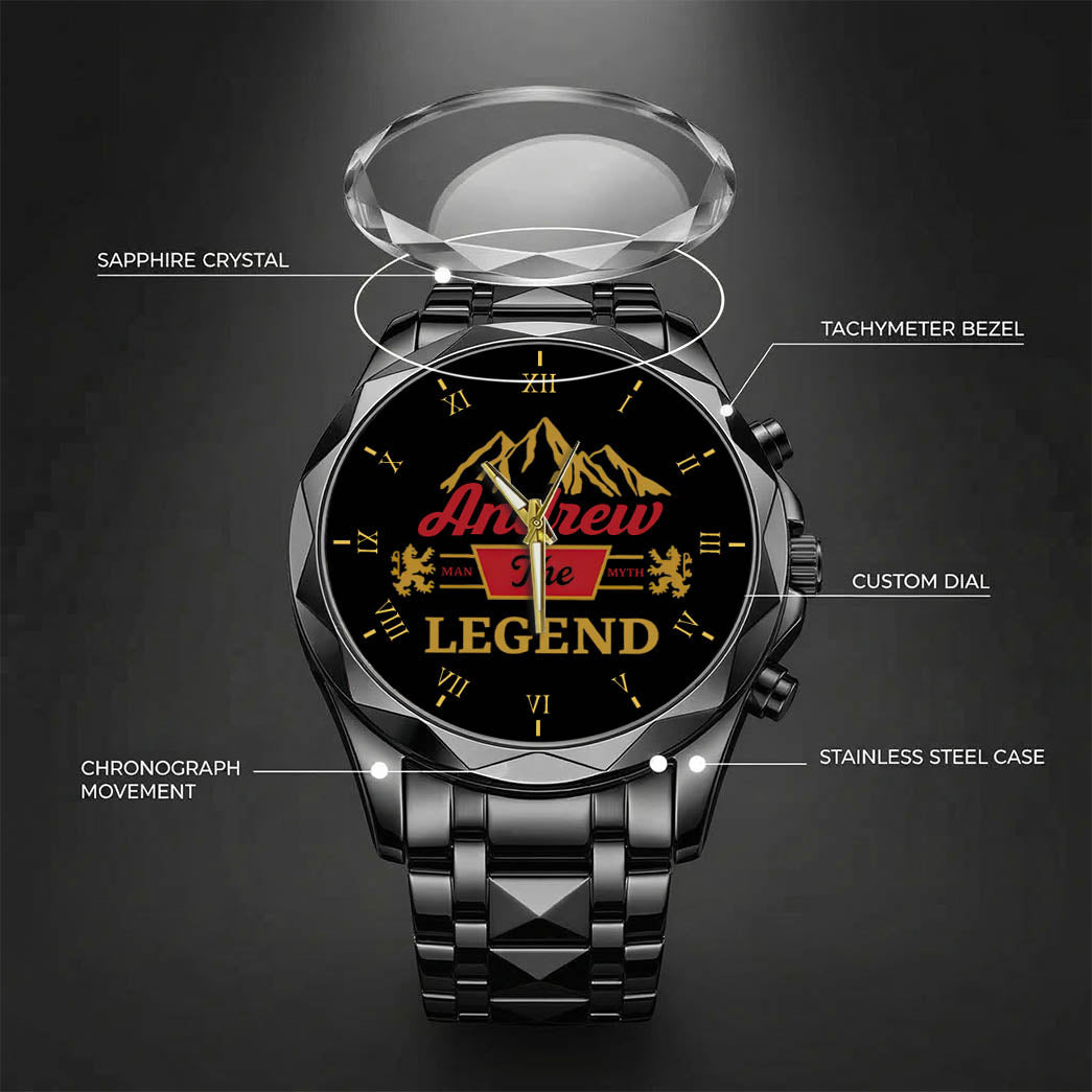 Personalized Father's Day The Legend Watch