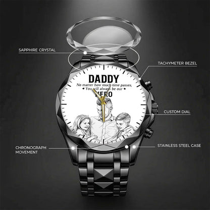 Father's Day Hero Husband Daddy Grandpa Limited Edition Watch